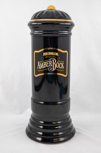 Michelob amber bock ceramic - michelob,